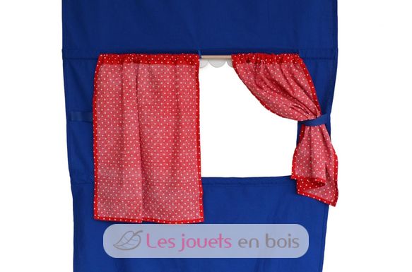 Théâtre de porte en tissu bleu MU92032A Mú 2