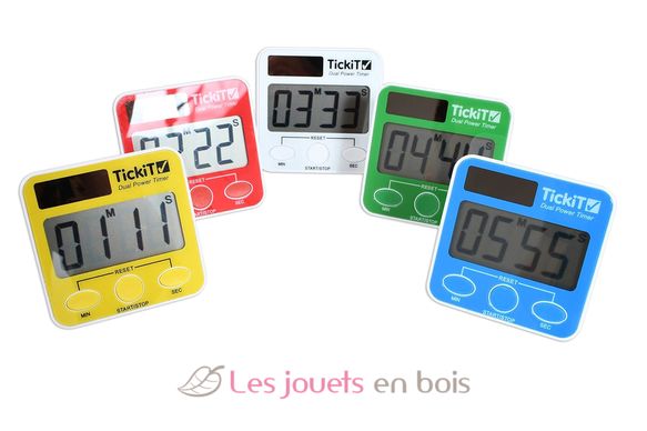 Set de 5 minuteurs colorés TK-92079 TickiT 6