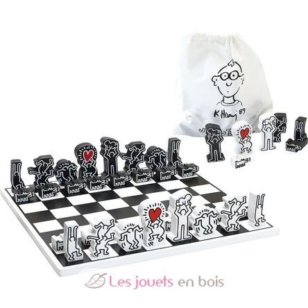 Jeu d'échecs Keith Haring V9221 Vilac 2