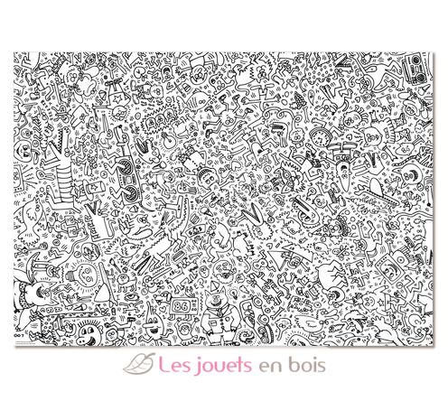 Puzzle Keith Haring 1000 pièces V9223S Vilac 2