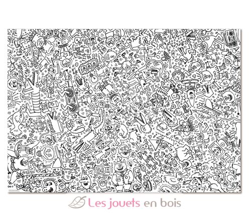 Puzzle Keith Haring 1000 pièces V9223S Vilac 2