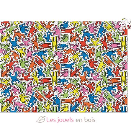 Puzzle Keith Haring 1000 pièces V9225S Vilac 2