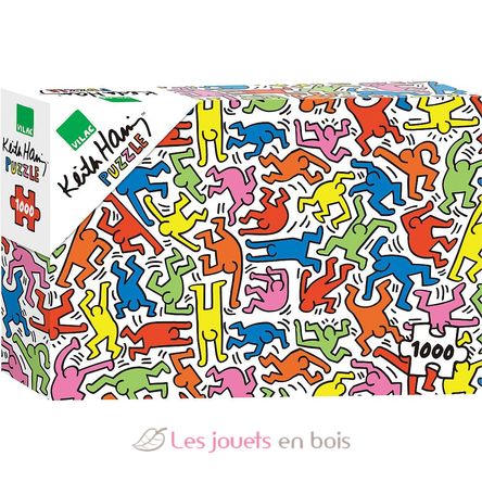 Puzzle Keith Haring 1000 pièces V9225 Vilac 1