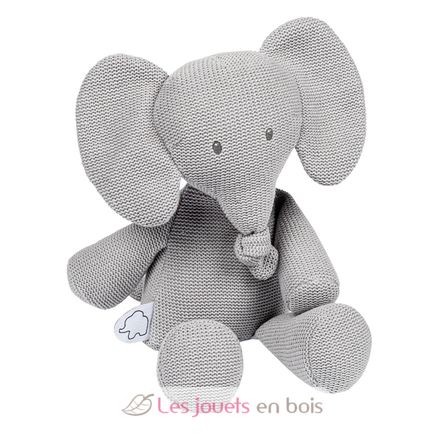 Peluche tricot Éléphant Tembo NA929004 Nattou 1