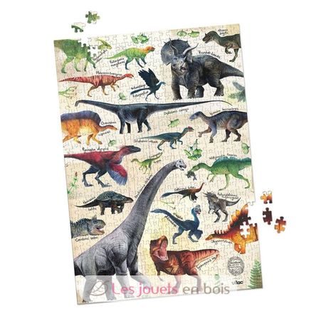 Puzzle dinosaures 500 pièces V9625 Vilac 3