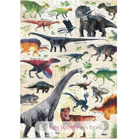 Puzzle dinosaures 500 pièces V9625 Vilac 2