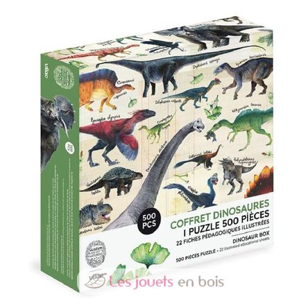 Puzzle dinosaures 500 pièces V9625 Vilac 1