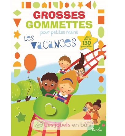 Grosses gommettes Les vacances PI-6623 Piccolia 1