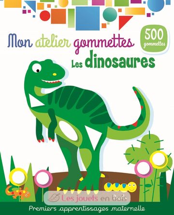 Mon atelier gommettes Les dinosaures PI-6748 Piccolia 1