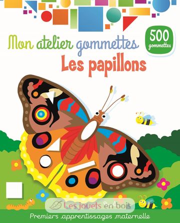 Mon atelier gommettes Les papillons PI-6752 Piccolia 1