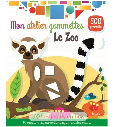 Mon atelier gommettes Le zoo PI-6755 Piccolia 1