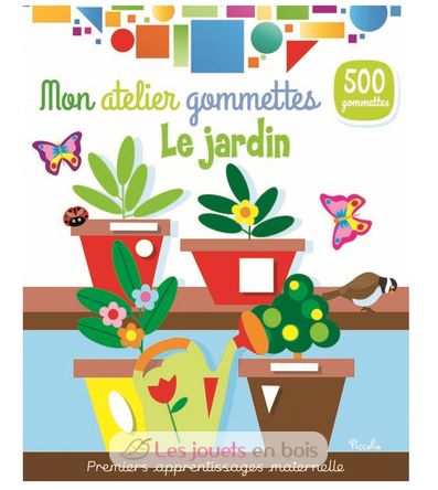 Mon atelier gommettes Le jardin PI-6758 Piccolia 1