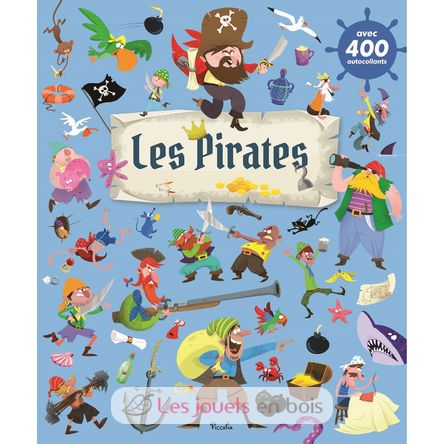 400 autocollants Les pirates PI-6770 Piccolia 1