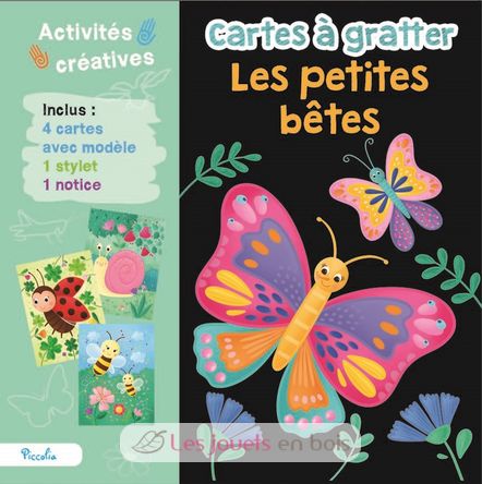 Cartes à gratter Les Petites Bêtes PI-6772 Piccolia 1