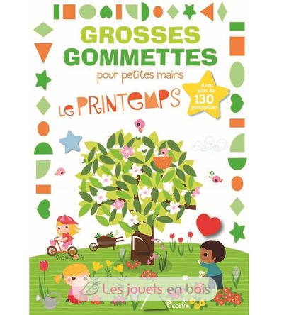 Grosses gommettes Le Printemps PI-7057 Piccolia 1