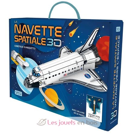 Construis ta Navette Spatiale 3D SJ-315129 Sassi Junior 1