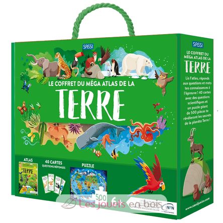 Méga Atlas de la Terre SJ-5530 Sassi Junior 1