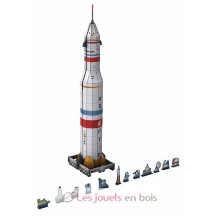 Construis ta Fusée Spatiale 3D SJ-304253 Sassi Junior 4