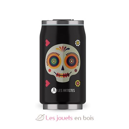 Canette isotherme Sugar Skull 280 ml A-4301 Les Artistes Paris 1