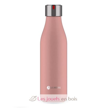 Bouteille isotherme Rose mat 500 ml A-4323 Les Artistes Paris 1