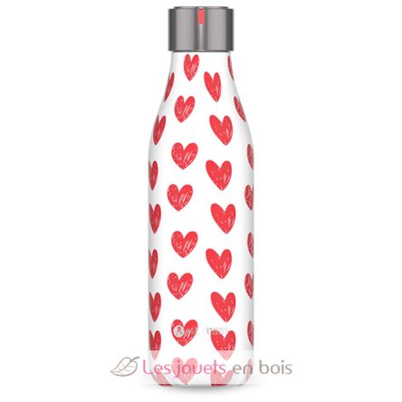 Bouteille isotherme Cœurs 500 ml A-4369 Les Artistes Paris 1