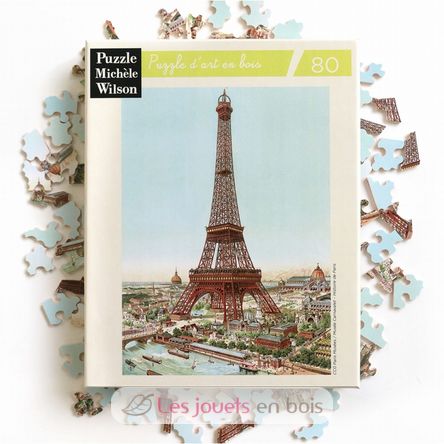 La Tour Eiffel de Tauzin A1011-80 Puzzle Michèle Wilson 4
