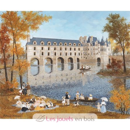 Château de Chenonceau Delacroix A1025-350 Puzzle Michèle Wilson 2