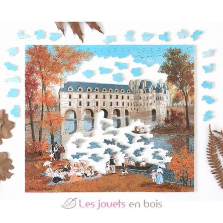 Château de Chenonceau Delacroix A1025-350 Puzzle Michèle Wilson 3