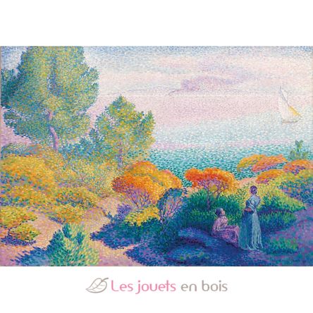 Deux femmes au bord de la mer Cross A1034-650 Puzzle Michèle Wilson 2