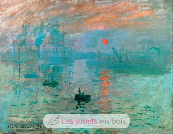 Impression soleil levant de Monet A1100-80 Puzzle Michèle Wilson 2