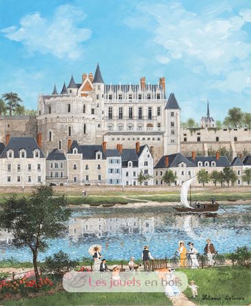 Le Château d'Amboise de Delacroix A1109-500 Puzzle Michèle Wilson 2