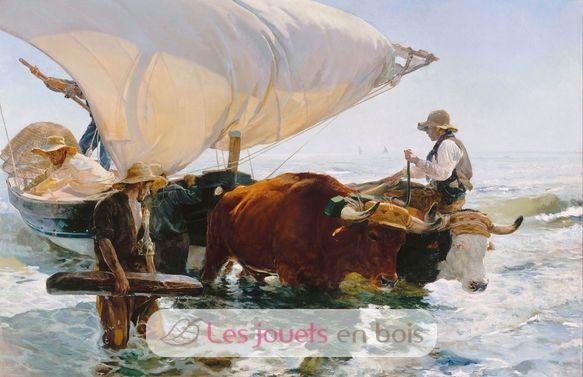 Retour de pêche de Sorolla A1117-1000 Puzzle Michèle Wilson 2