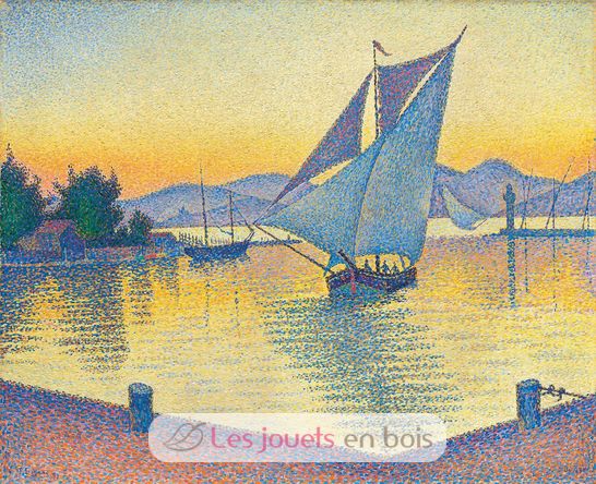 Le port au soleil couchant de Signac A1178-500 Puzzle Michèle Wilson 2
