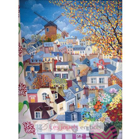 L'or de l'automne de Saubry A1215-250 Puzzle Michèle Wilson 2