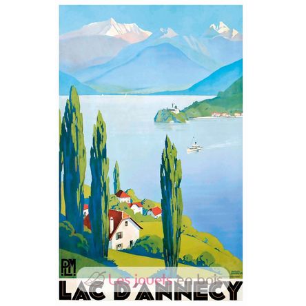 Lac d'Annecy de Broders A1287-150 Puzzle Michèle Wilson 2