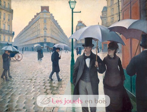 Rue de Paris, temps de pluie de Caillebotte A134-150 Puzzle Michèle Wilson 2