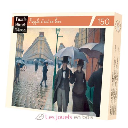 Rue de Paris, temps de pluie de Caillebotte A134-150 Puzzle Michèle Wilson 1