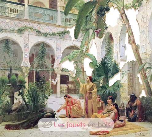 La cour du harem de Girard A170-500 Puzzle Michèle Wilson 2