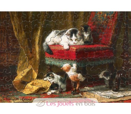 La fierté d'une mère de Ronner-Knip A178-150 Puzzle Michèle Wilson 3