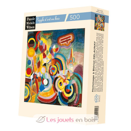 Hommage à Blériot de Delaunay A254-500 Puzzle Michèle Wilson 1