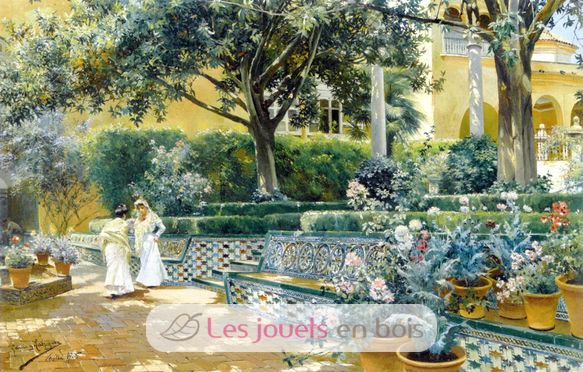 Les jardins de l'Alcazar de Rodriguez A597-350 Puzzle Michèle Wilson 2