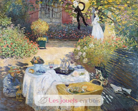 Le déjeuner de Monet A643-1000 Puzzle Michèle Wilson 2