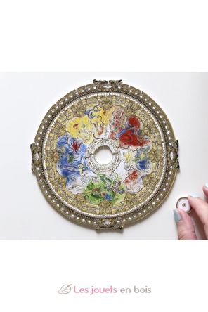 Plafond de l'Opéra de Paris de Chagall A654-80 Puzzle Michèle Wilson 3