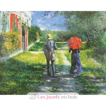 Chemin montant de Caillebotte A687-750 Puzzle Michèle Wilson 2