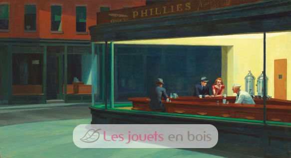 Nightawks de Hopper A768-750 Puzzle Michèle Wilson 2