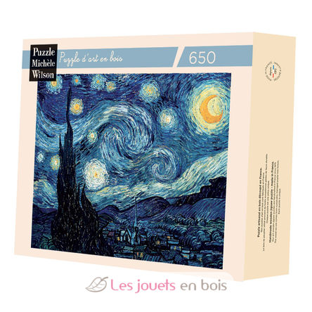 Nuit étoilée de Van Gogh A848-650 Puzzle Michèle Wilson 1
