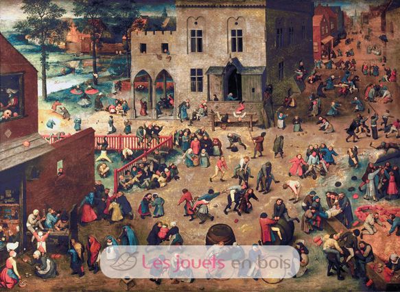 Jeux d'enfants de Bruegel A904-1200 Puzzle Michèle Wilson 2
