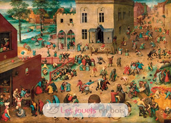 Jeux d'enfant de Bruegel A904-2500 Puzzle Michèle Wilson 2