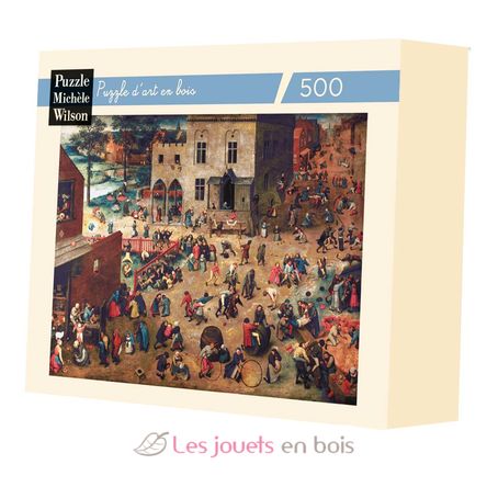 Jeux d'enfants de Bruegel A904-500 Puzzle Michèle Wilson 1