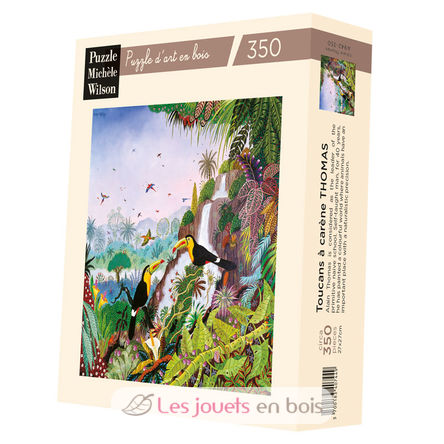 Toucans à carène d'Alain Thomas A942-350 Puzzle Michèle Wilson 1